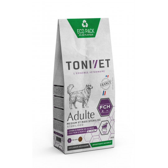Tonivet Chien Adulte Medium &amp; Maxi Stérilisé