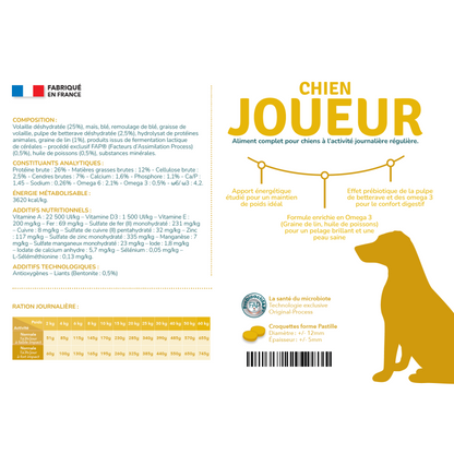 Preference Chien Joueur