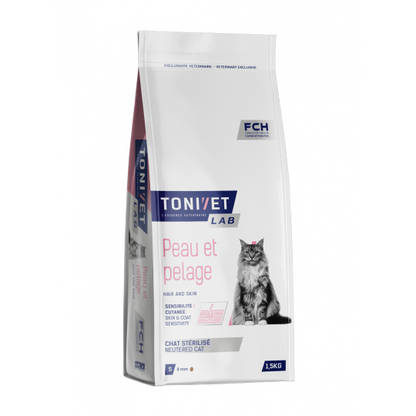 Tonivet Chat Stérilisé Peau Pelage