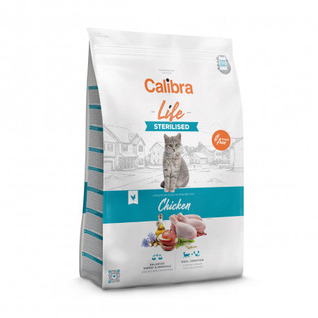 Calibra Life Chat Adulte Sterilised Chicken