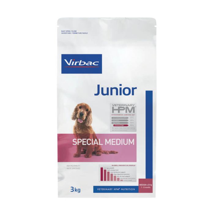 Veterinary Hpm Chien Junior Special Medium