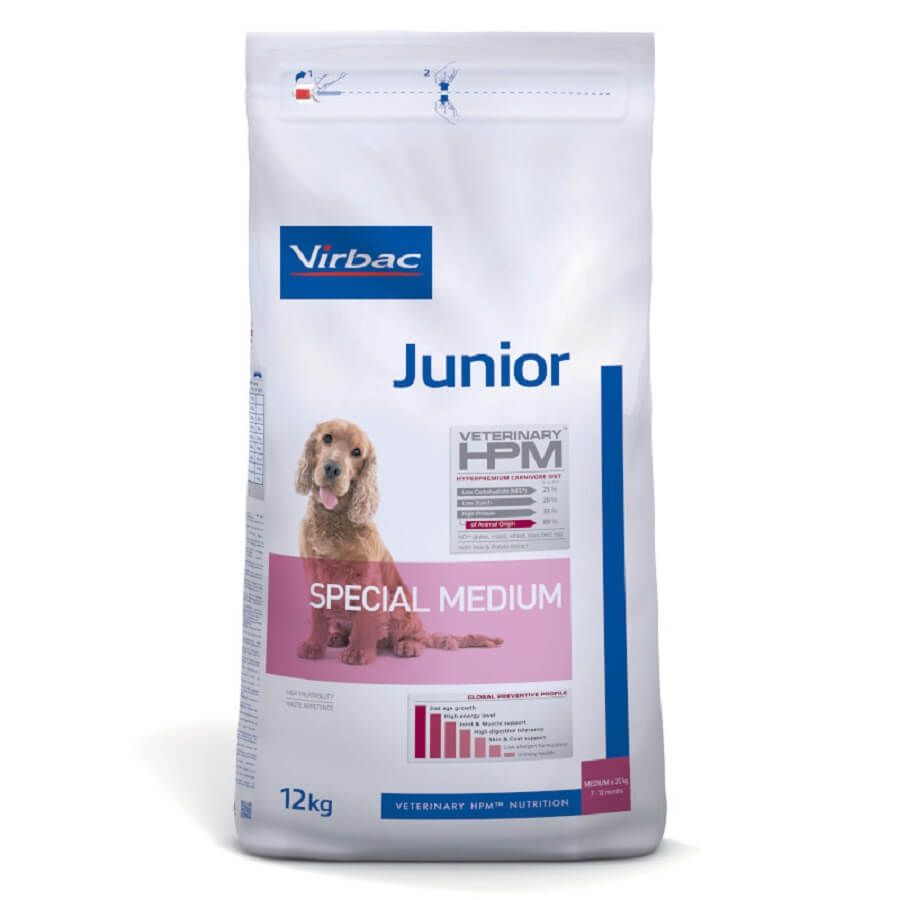 Veterinary Hpm Chien Junior Special Medium
