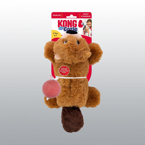 Jouet Kong Cozie Beaver