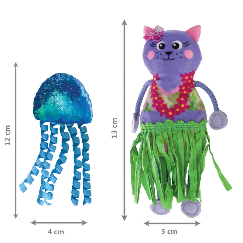 Jouet Kong Chat Tropics Hula