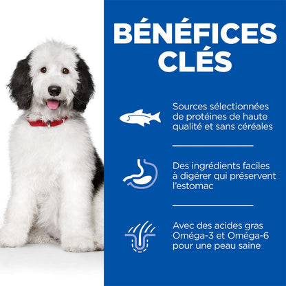 HILL’S Science Plan Hypoallergenic Large Adult au saumon – Croquettes pour chien