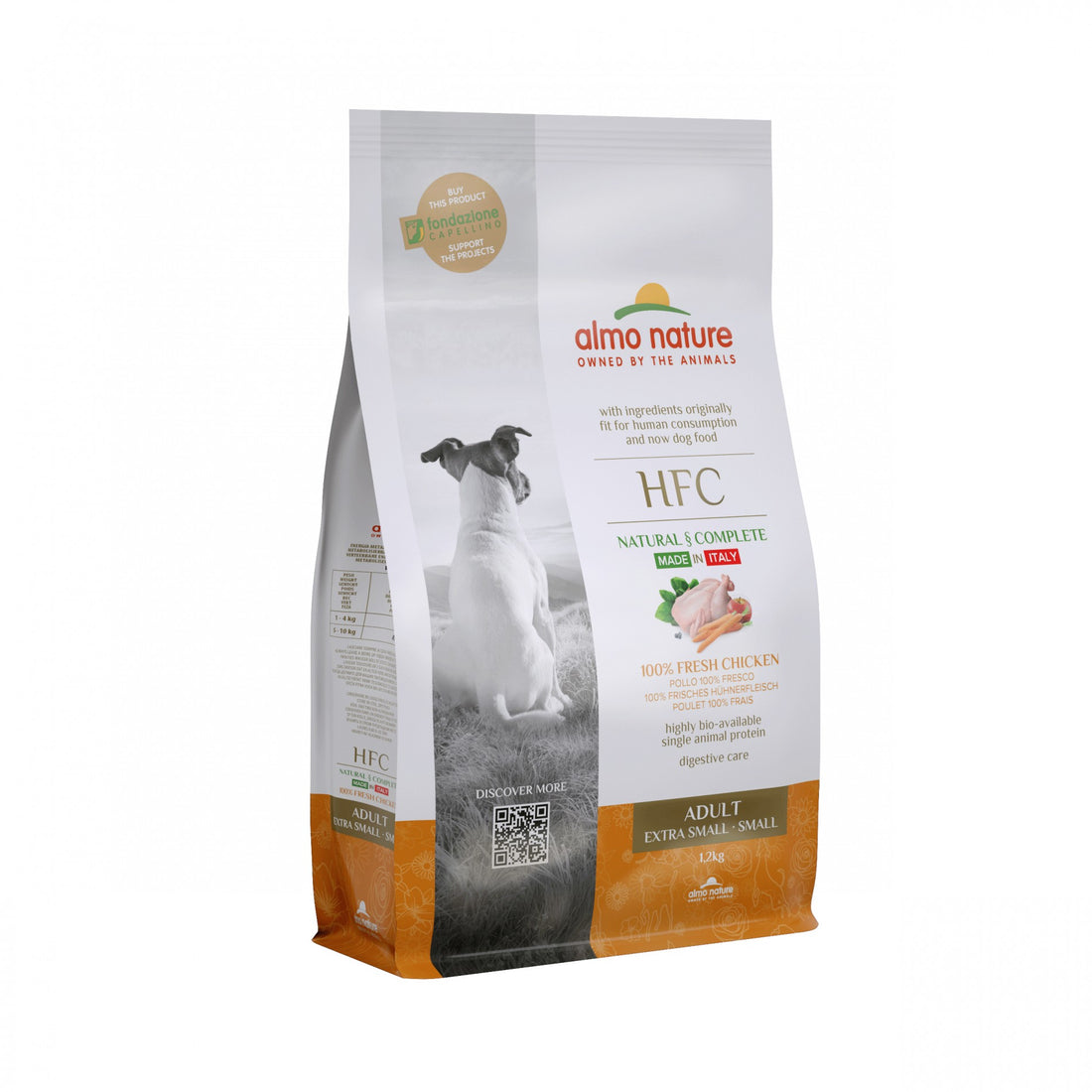 Almo Nature Croquettes Chien Adulte - HFC Extra Small &amp; Small
