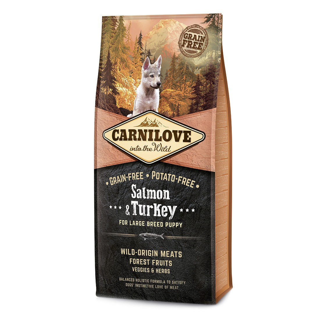 CARNILOVE Puppy Large Saumon &amp; dinde