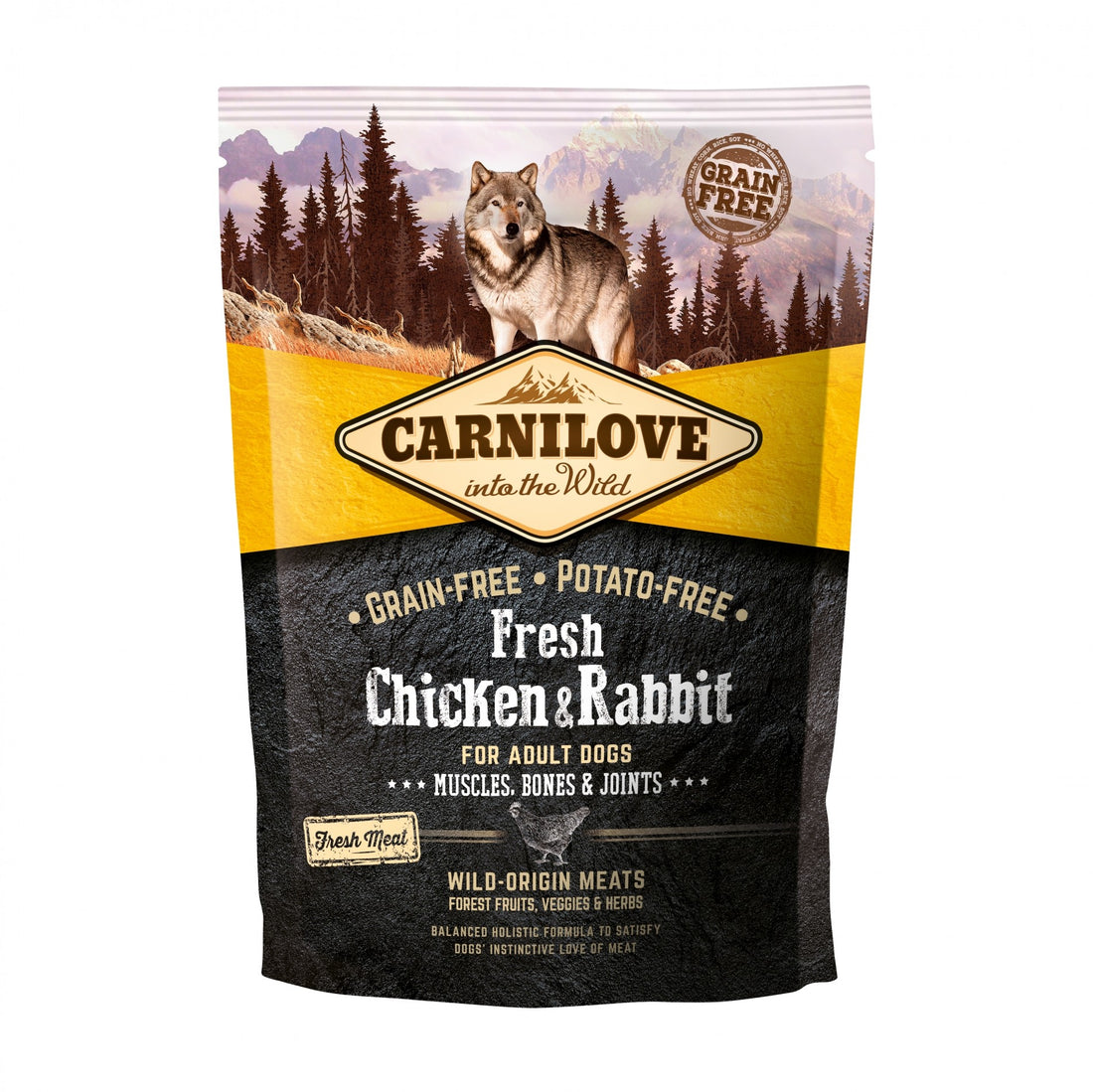 CARNILOVE Fresh Adult Poulet &amp; Lapin