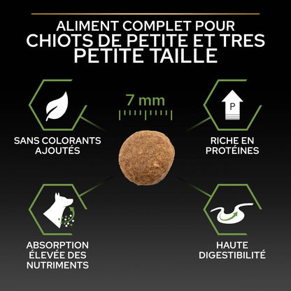 PRO PLAN Healthy Start Small &amp; Mini Puppy au Poulet - Croquettes pour chien