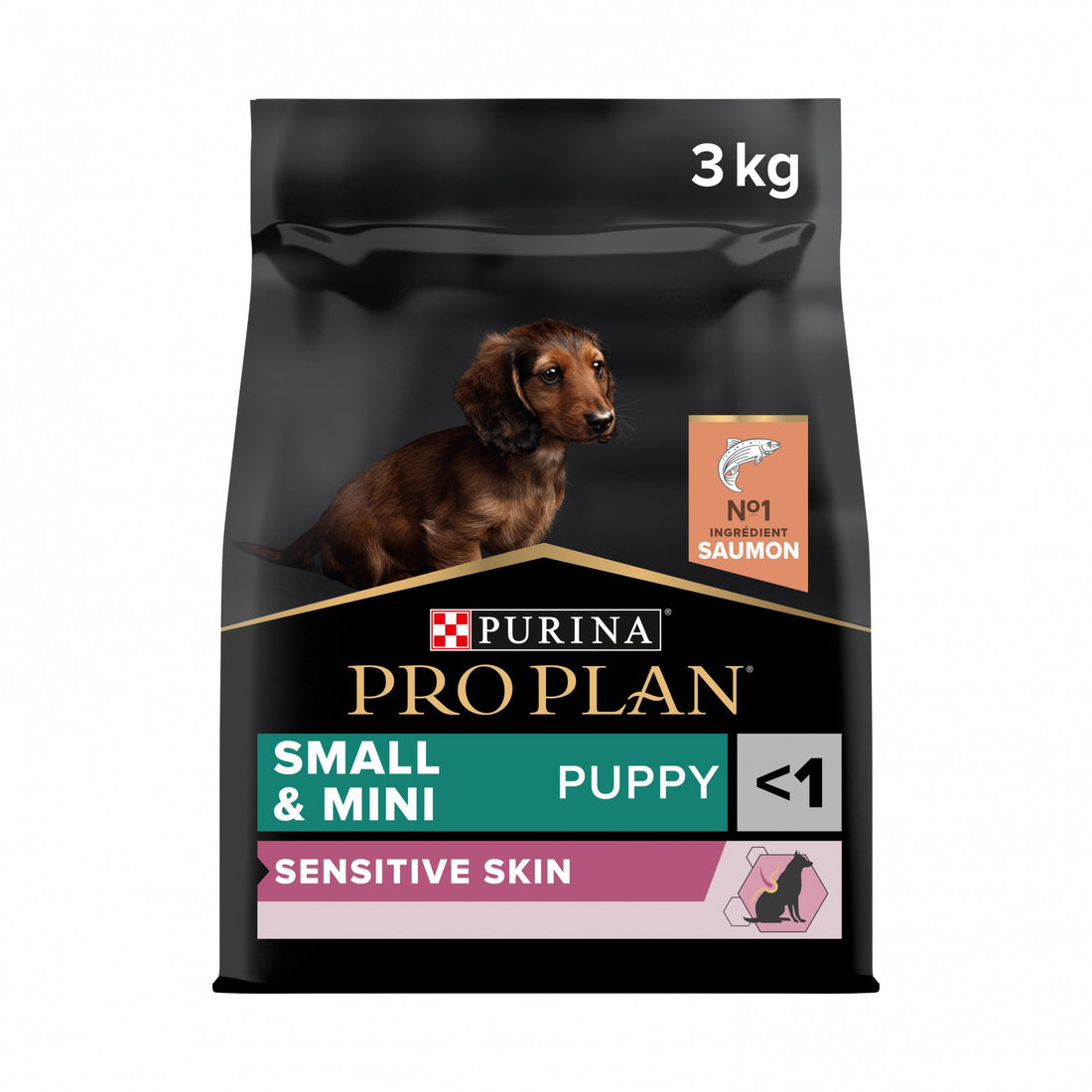 PRO PLAN Sensitive Skin Small &amp; Mini Puppy au Saumon - Croquettes pour chien