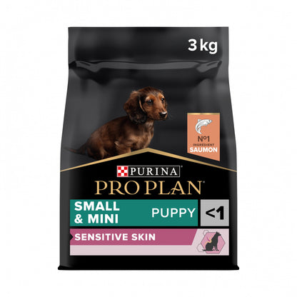 PRO PLAN Sensitive Skin Small &amp; Mini Puppy au Saumon - Croquettes pour chien