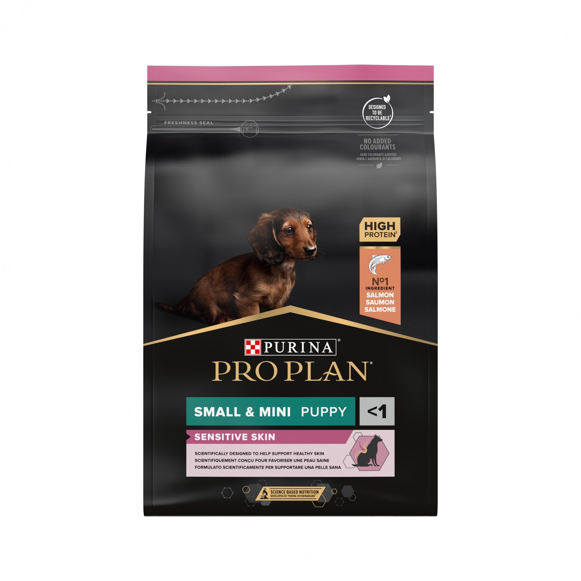 PRO PLAN Sensitive Skin Small &amp; Mini Puppy au Saumon - Croquettes pour chien