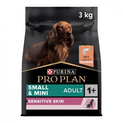 PRO PLAN Sensitive Skin Small &amp; Mini Adult au Saumon - Croquettes pour chien