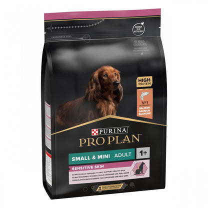 PRO PLAN Sensitive Skin Small &amp; Mini Adult au Saumon - Croquettes pour chien