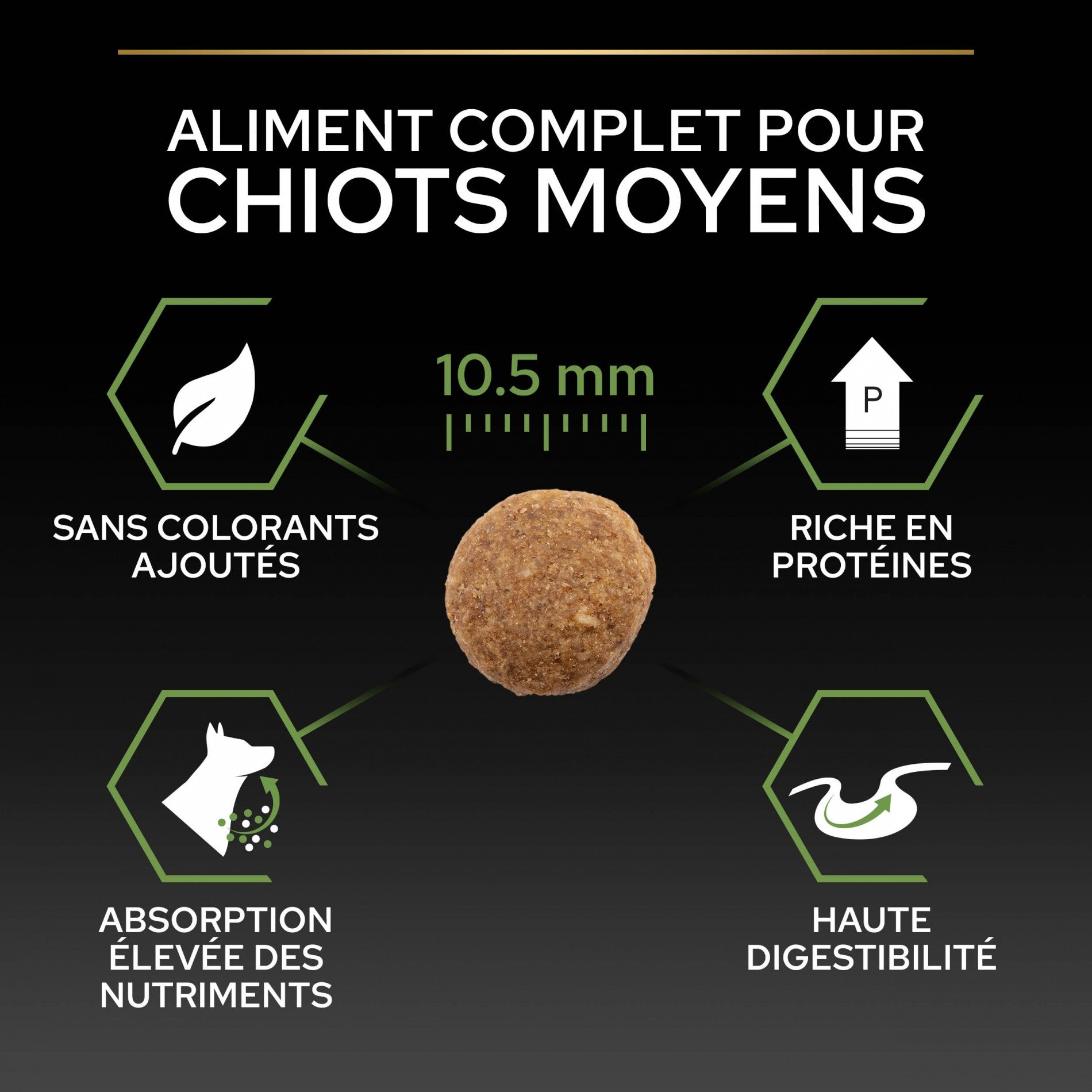 PRO PLAN Healthy Start Medium Puppy au Poulet - Croquettes pour chien