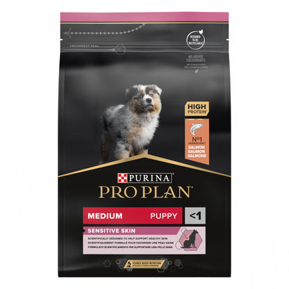 PRO PLAN Sensitive Skin Medium Puppy au Saumon - Croquettes pour chien