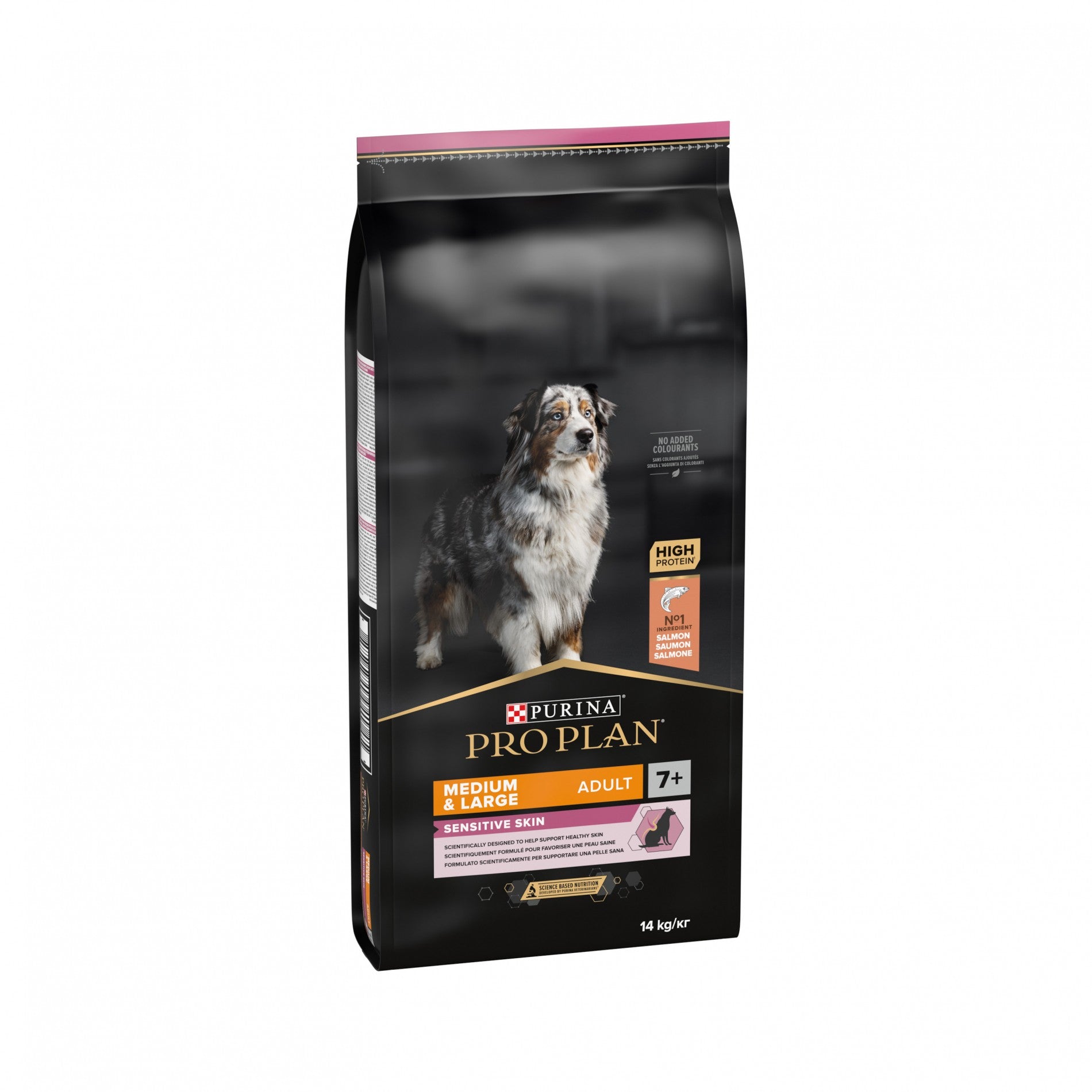 PRO PLAN Sensitive Skin Medium &amp; Large Adult au Saumon - Croquettes pour chien