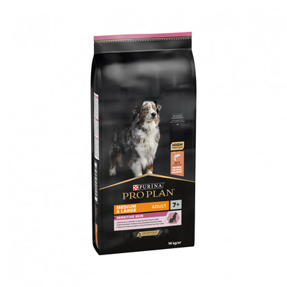 PRO PLAN Sensitive Skin Medium &amp; Large Adult au Saumon - Croquettes pour chien