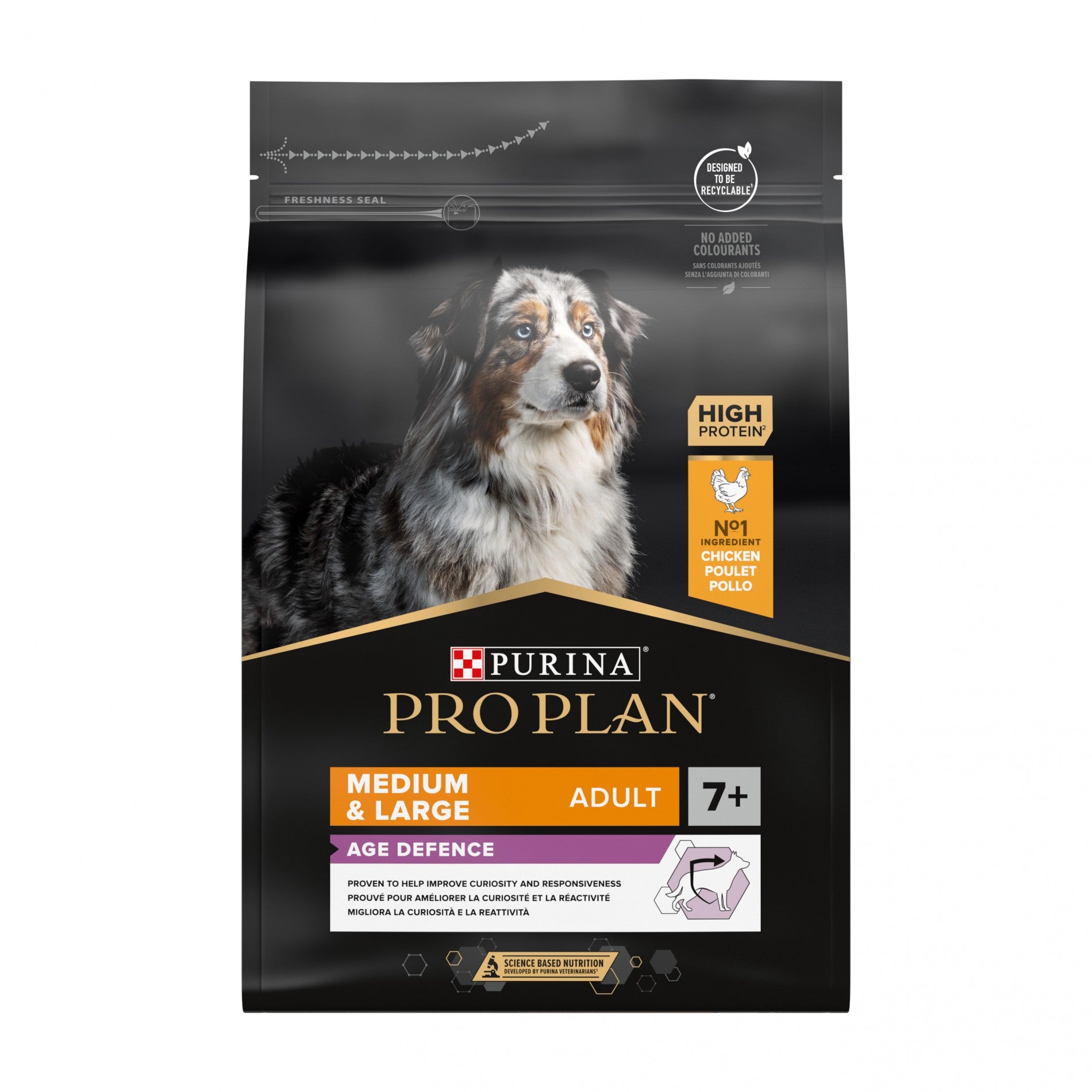 PRO PLAN Age Defence Medium &amp; Large Adult au Poulet - Croquettes pour chien