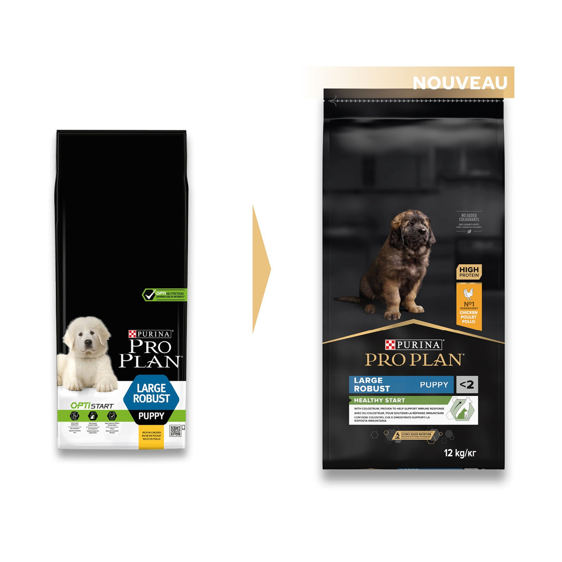 PRO PLAN Healthy Start Large Robust Puppy au Poulet - Croquettes pour chien