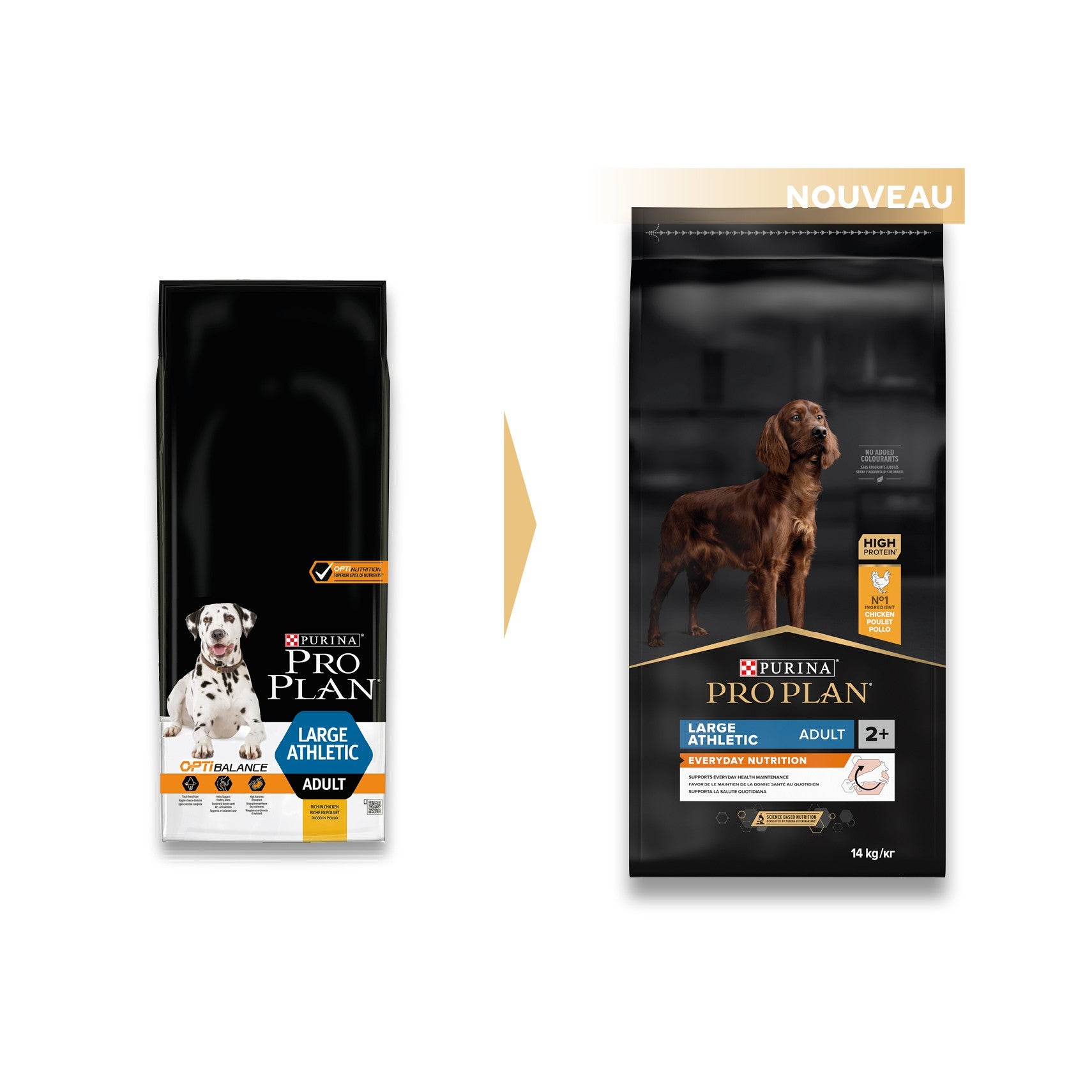 PRO PLAN Everyday Nutrition Large Athletic Adult au Poulet - Croquettes pour chien