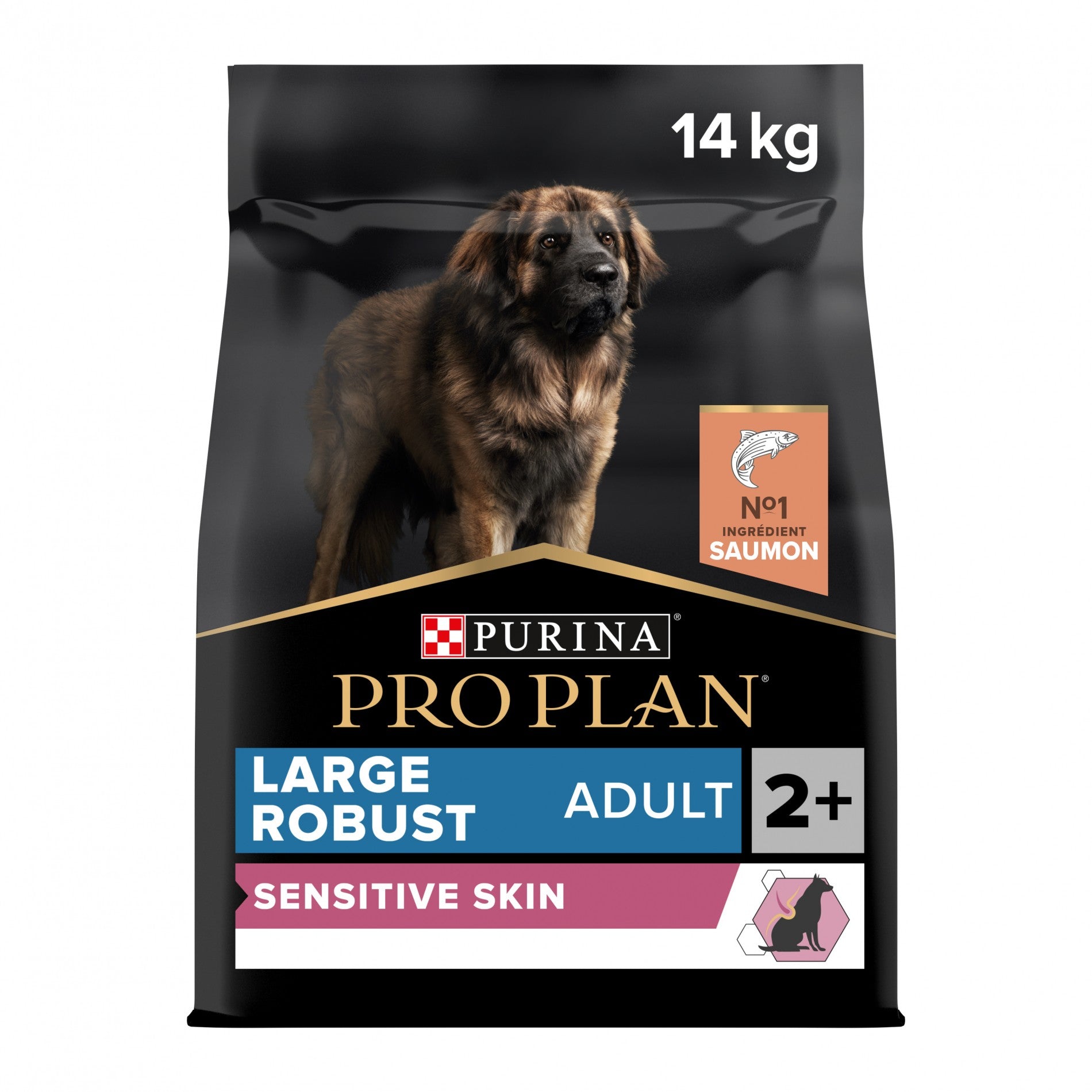 PRO PLAN Sensitive Skin Large Robust Adult au Saumon - Croquettes pour chien