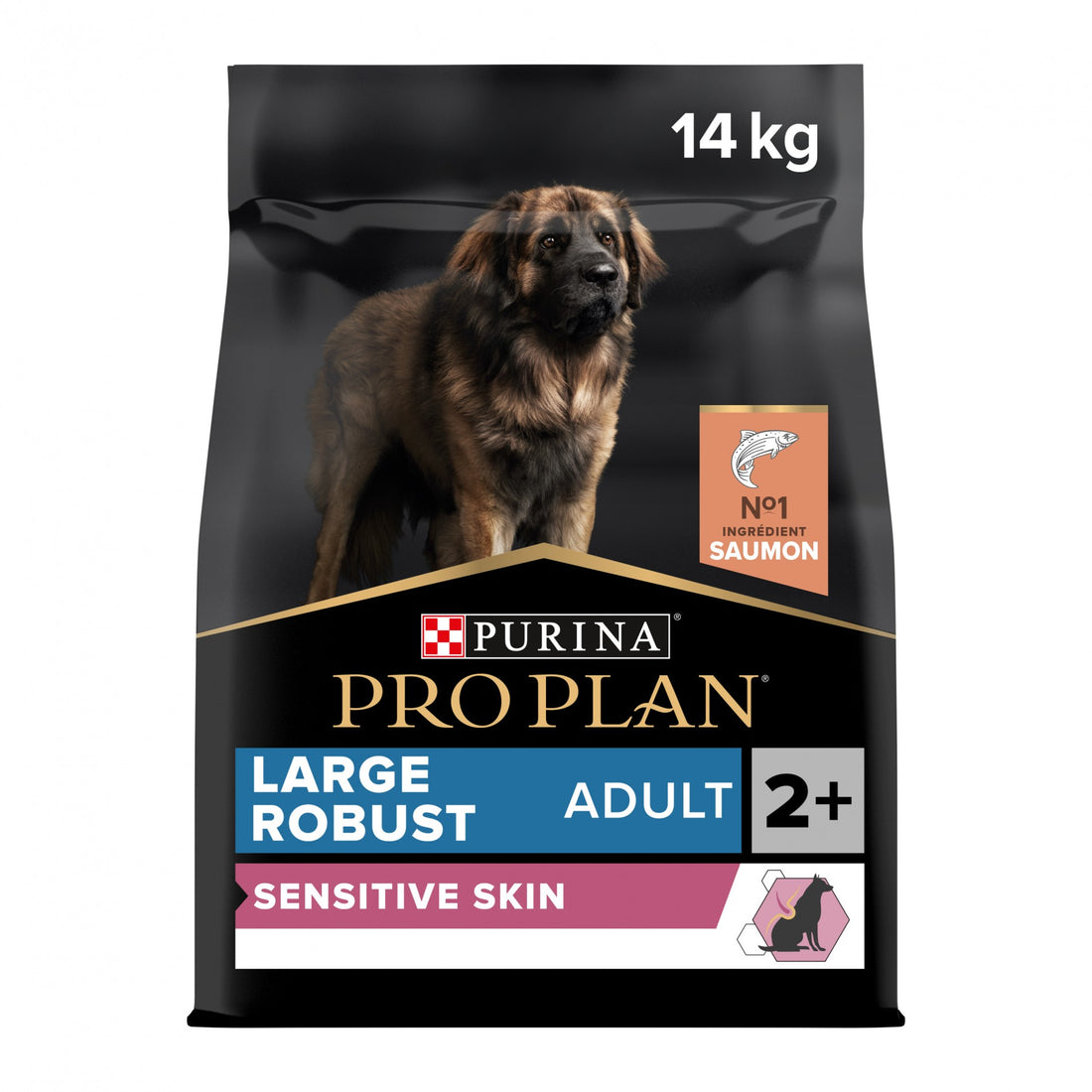 PRO PLAN Sensitive Skin Large Robust Adult au Saumon - Croquettes pour chien