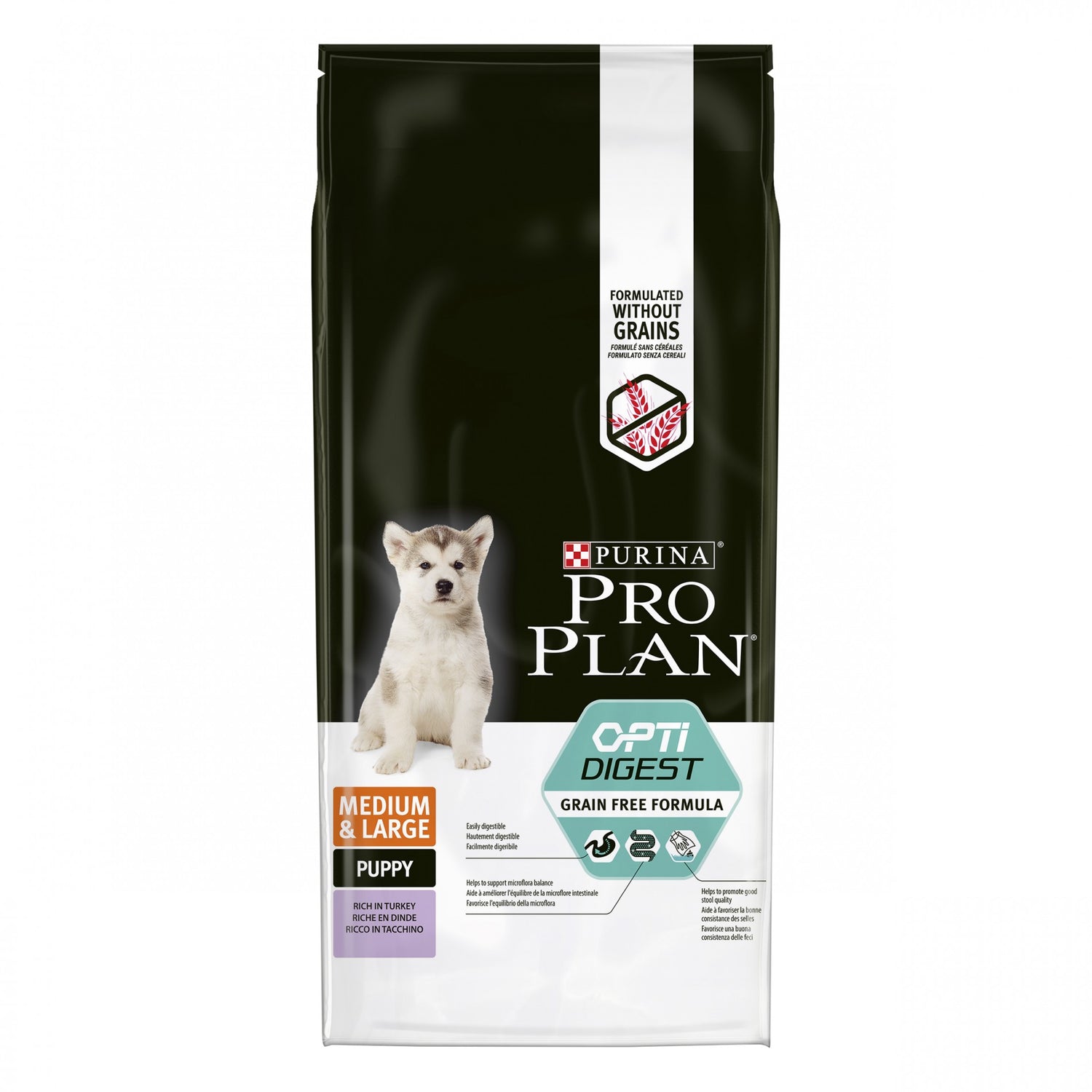 PURINA PROPLAN Medium &amp; Large Puppy - OptiDigest Sans Céréales