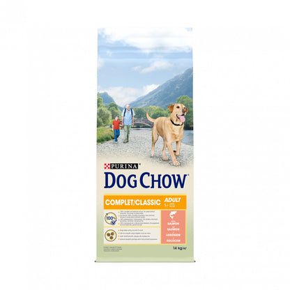 PURINA DOG CHOW Complet Adult au Saumon - Croquette pour chien