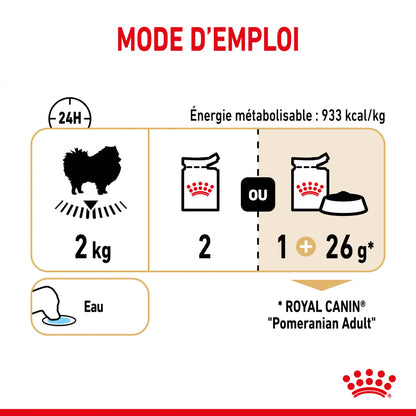 Royal Canin Pomeranian Adult (Spitz Nain) - Pâtée pour chien