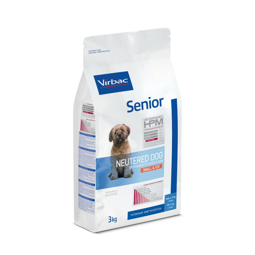 VIRBAC VETERINARY HPM Physiologique Senior Neutered Dog Small &amp; Toy
