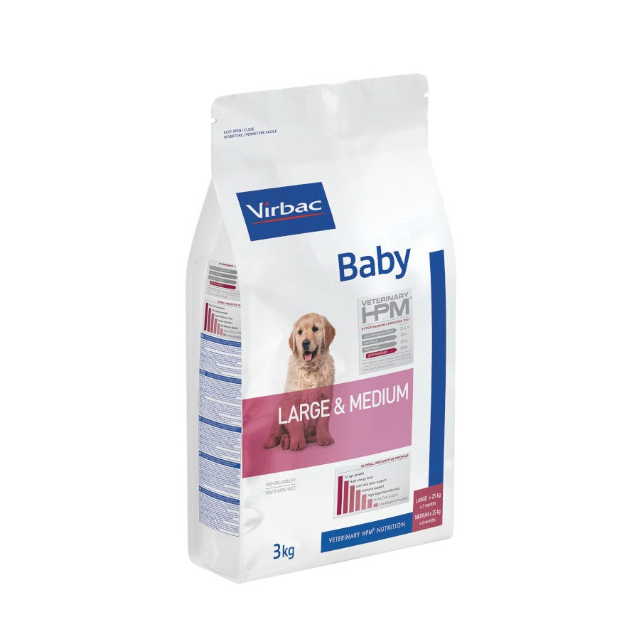 VIRBAC VETERINARY HPM Physiologique Baby Medium &amp; Large