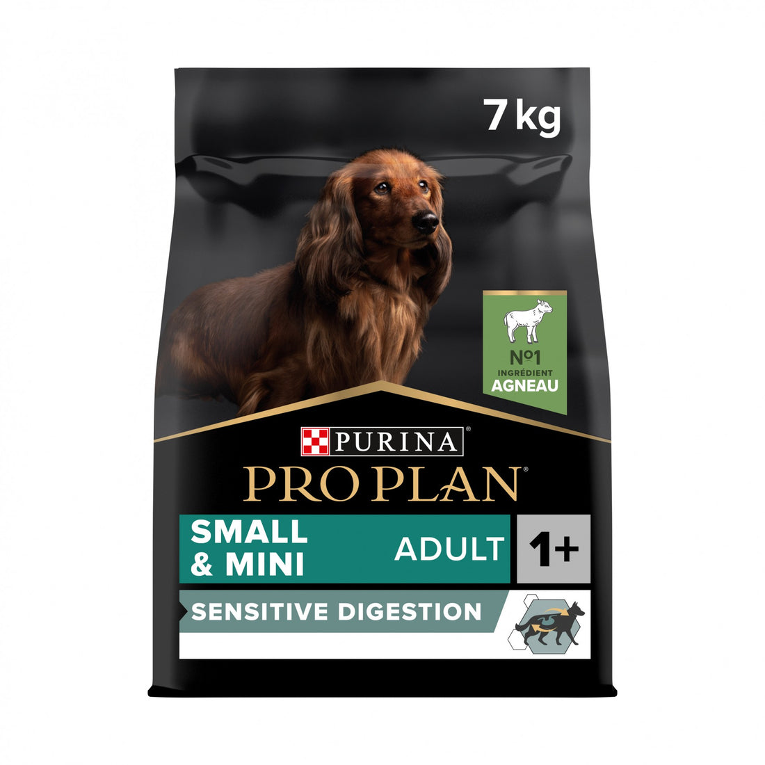 PRO PLAN Sensitive Digestion Small &amp; Mini Adult à la Agneau- Croquettes pour chien