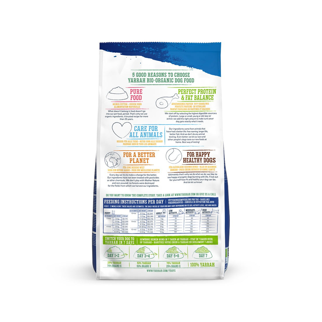 Yarrah croquettes bio pour chien de petite race