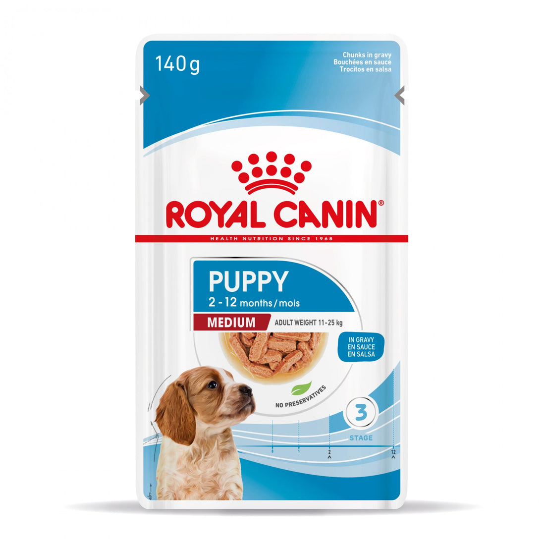 Royal Canin Medium Puppy en Sauce - Pâtée pour chiot