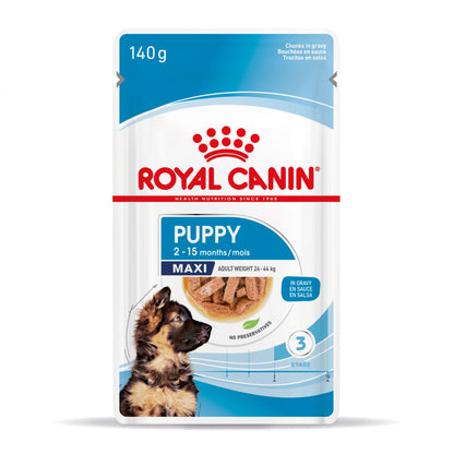 Royal Canin Maxi Puppy en Sauce - Pâtée pour chiot
