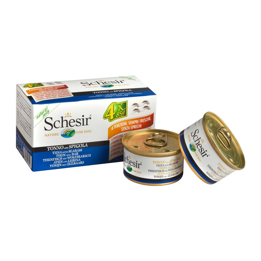 Schesir Pâtées en gelée Adult - 4 x 85 g