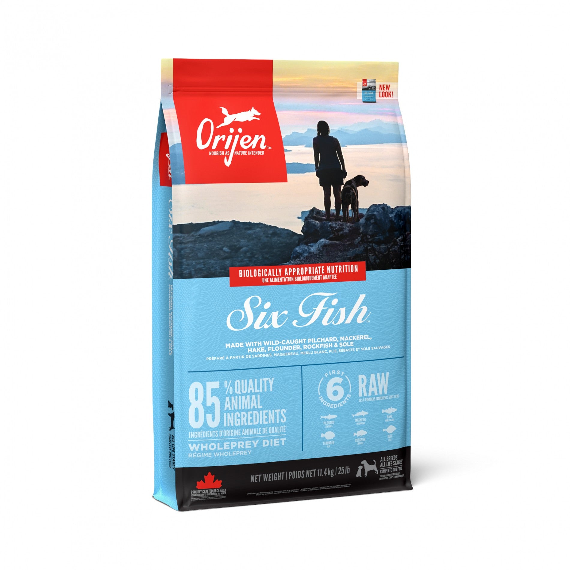 Orijen Croquettes Chien - Six Fish