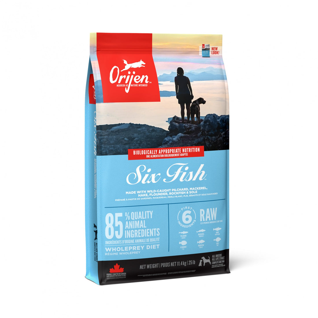 Orijen Croquettes Chien - Six Fish
