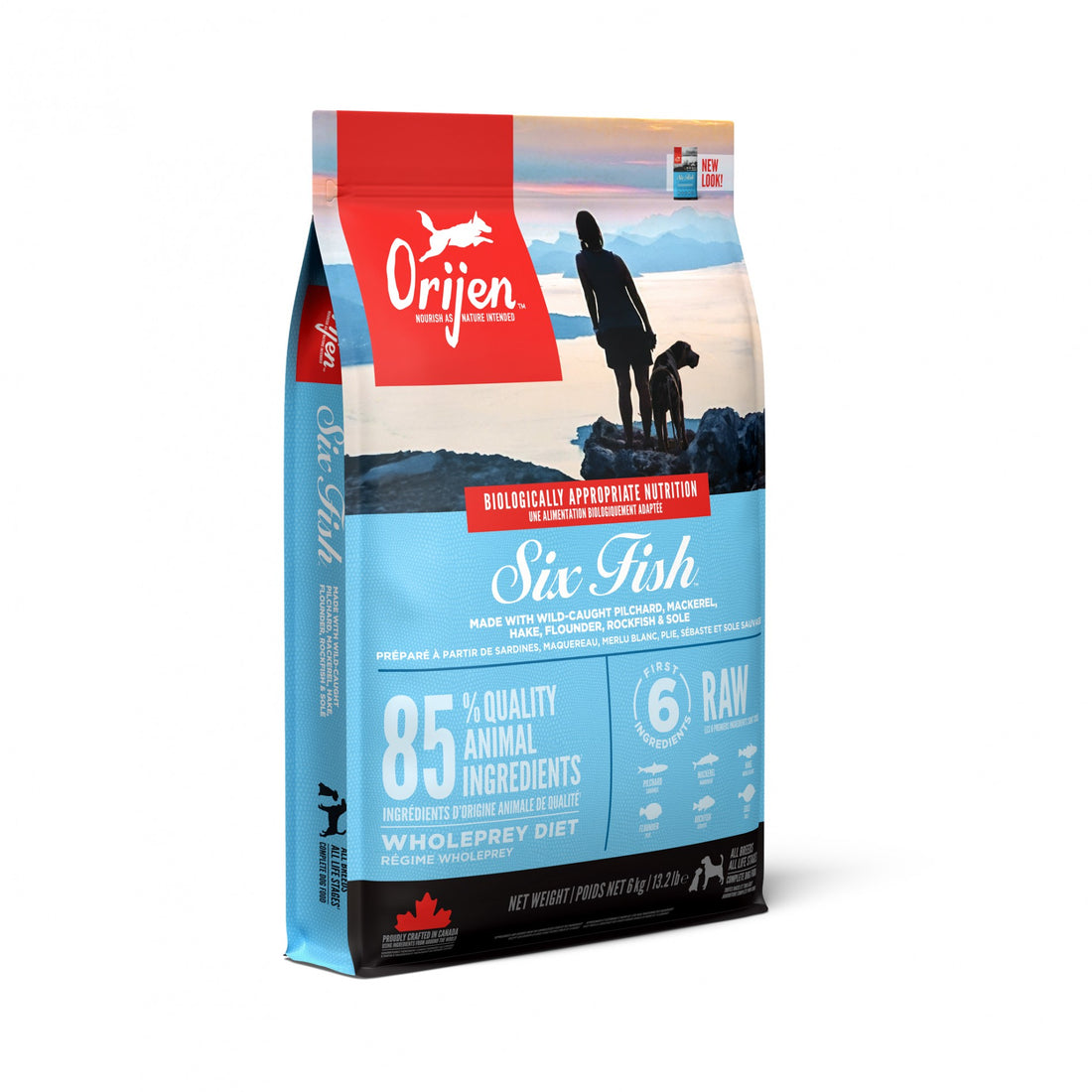 Orijen Croquettes Chien - Six Fish