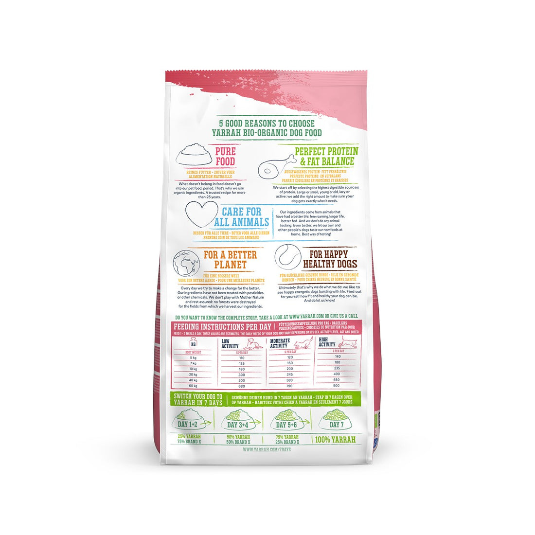 Yarrah croquettes bio pour chien sensible
