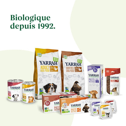 Yarrah pâtées bio - 12 x 150 g