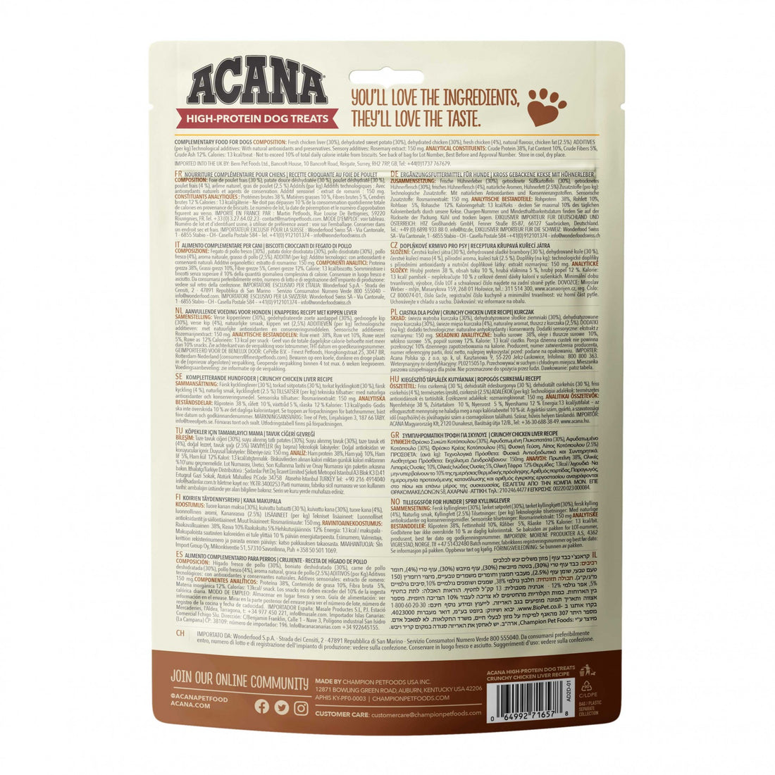 Biscuits High-Protein Crunchy