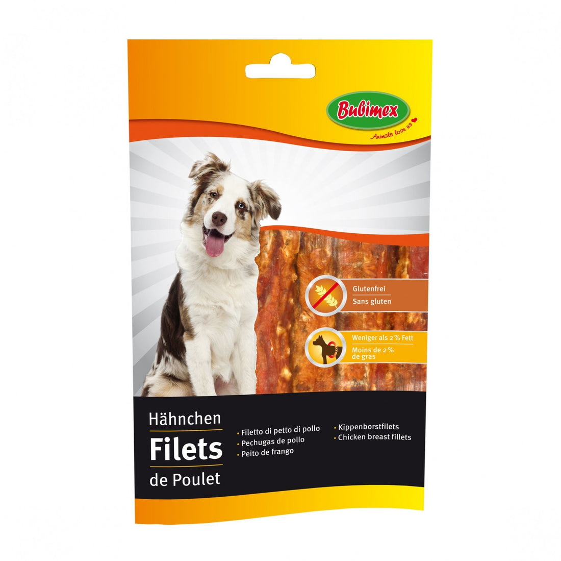 Filets de viande pour chien
