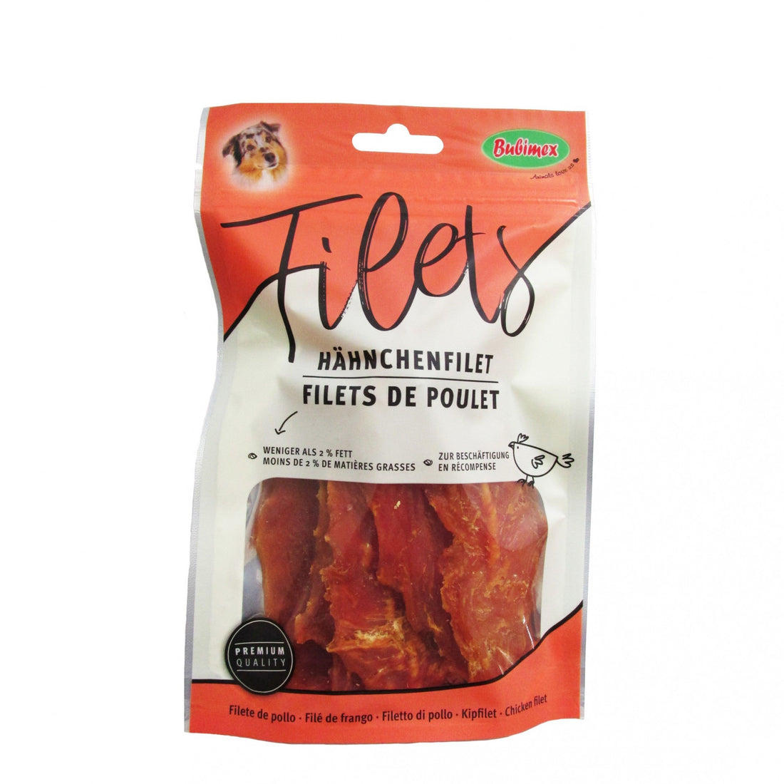 Filets de viande pour chien