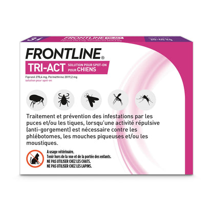 Frontline Tri-act chien