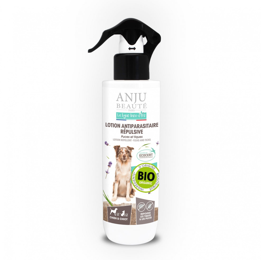 Lotion antiparasitaire répulsive chien &amp; chiot