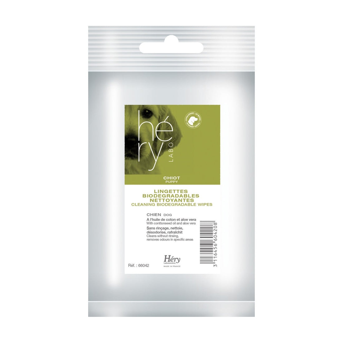 Lingettes nettoyantes Chiot