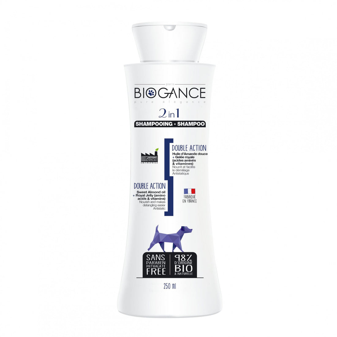 Shampooing démêlant 2 in 1