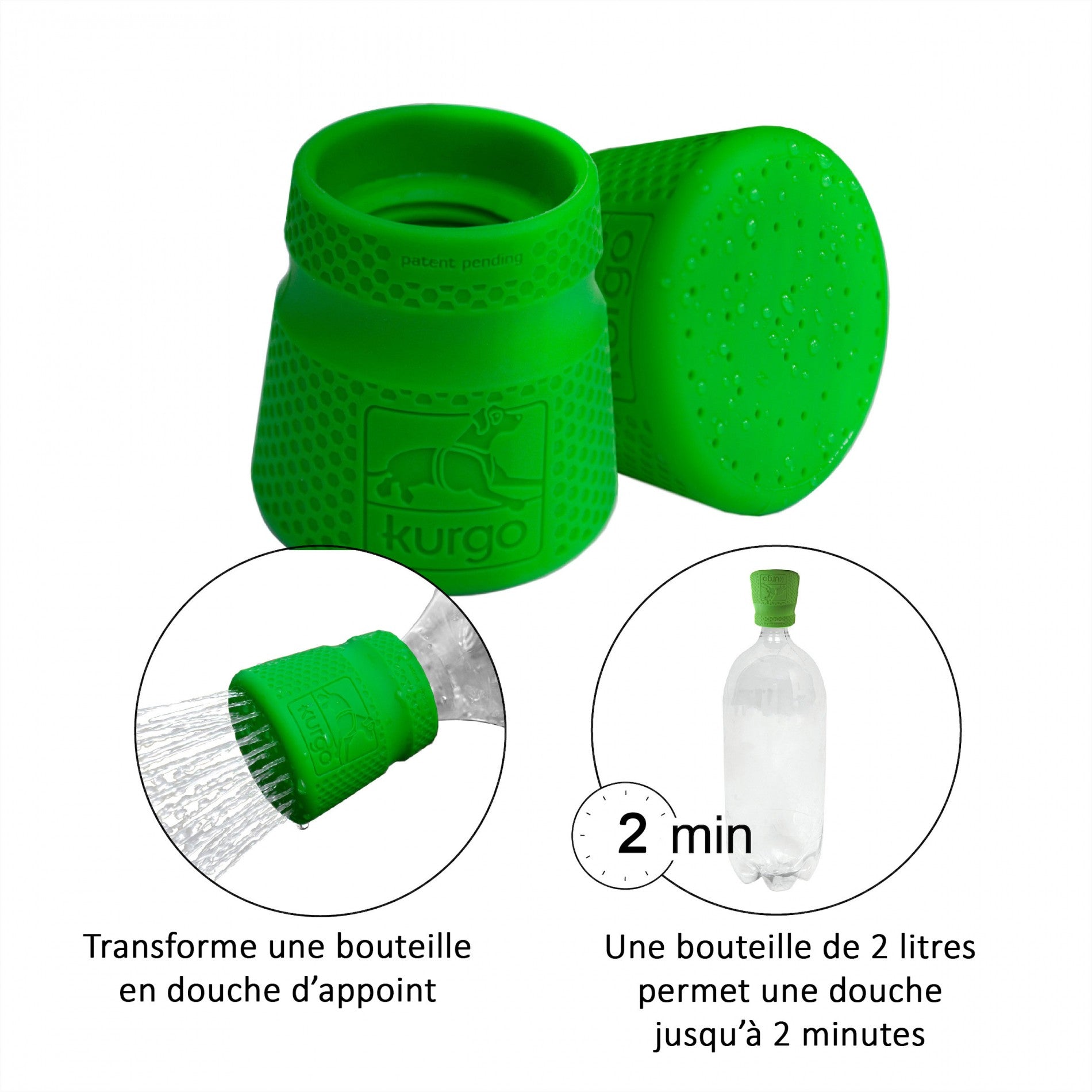 Bouchon Pommeau de douche Mud Dog Shower